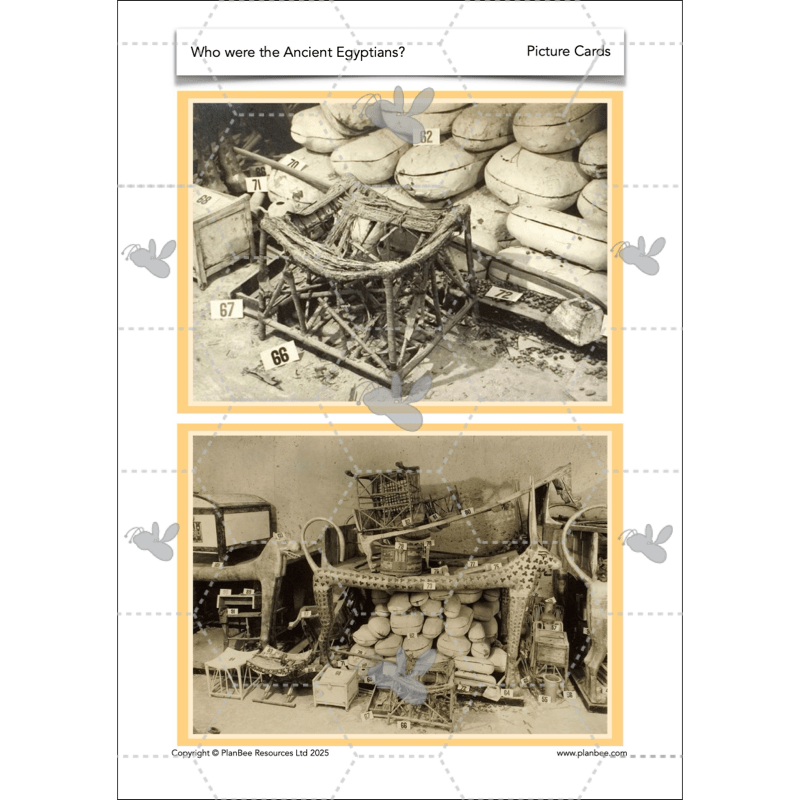 PlanBee Who were the Ancient Egyptians? KS2 History Lesson Pack