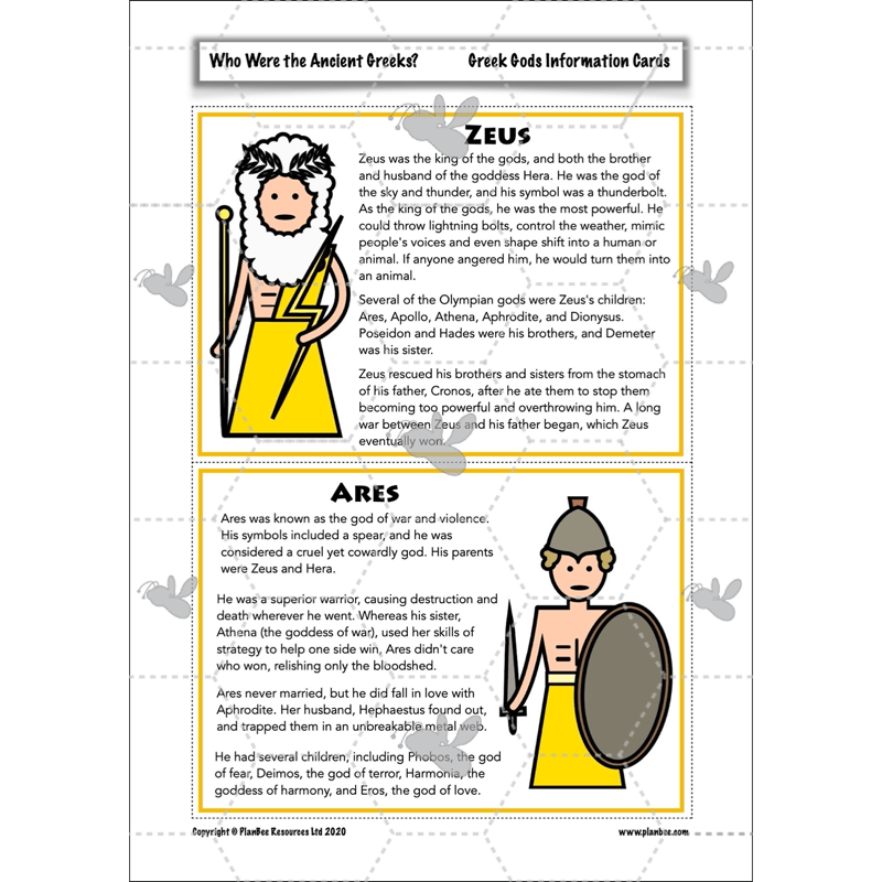 PlanBee Who were the Ancient Greeks KS2 History Lesson Plans