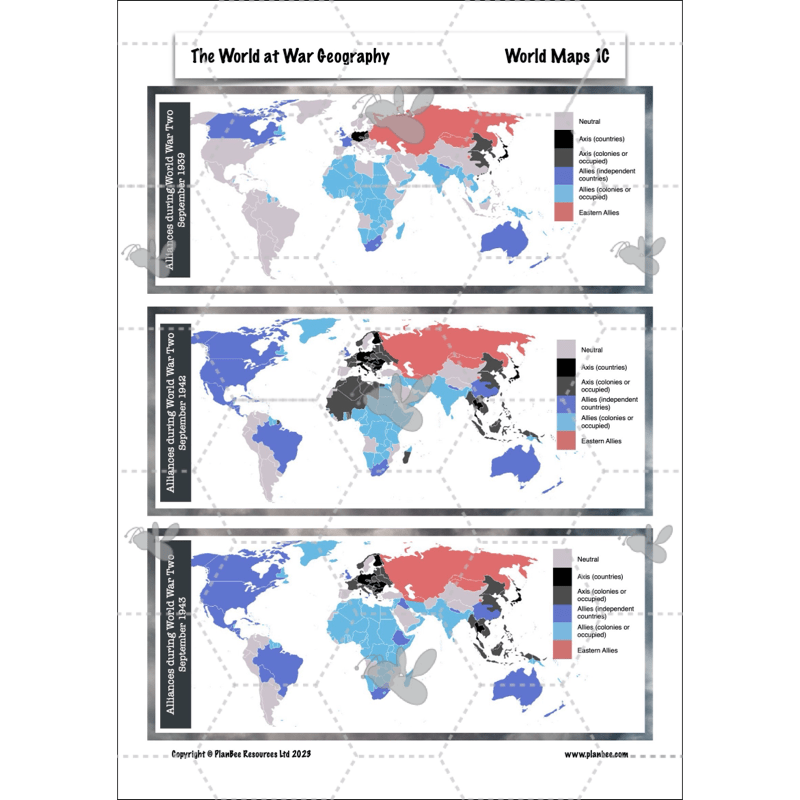PlanBee World War 2 (UKS2) Topic Enrichment Lesson Pack