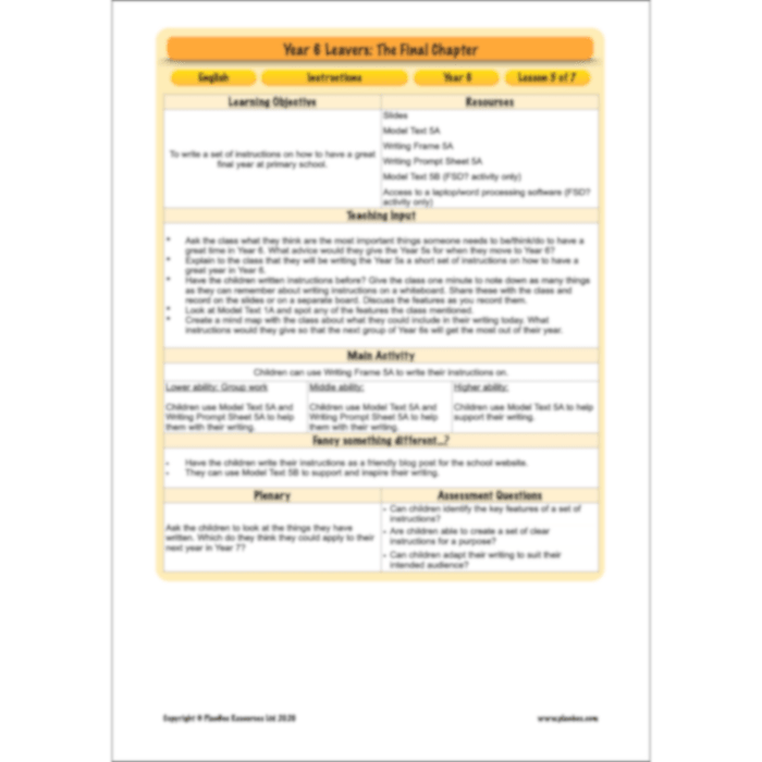 Year 6 Leavers: The Final Chapter