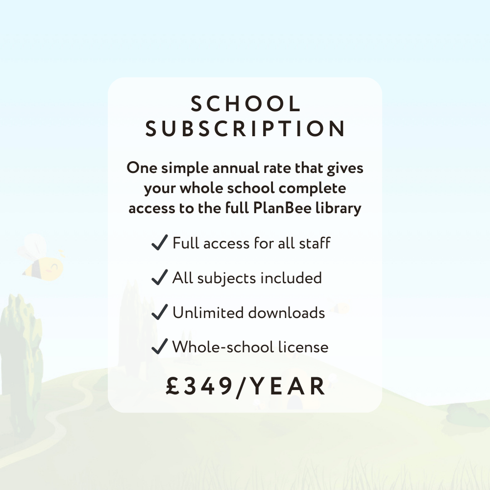 PlanBee PlanBee School Subscription 
