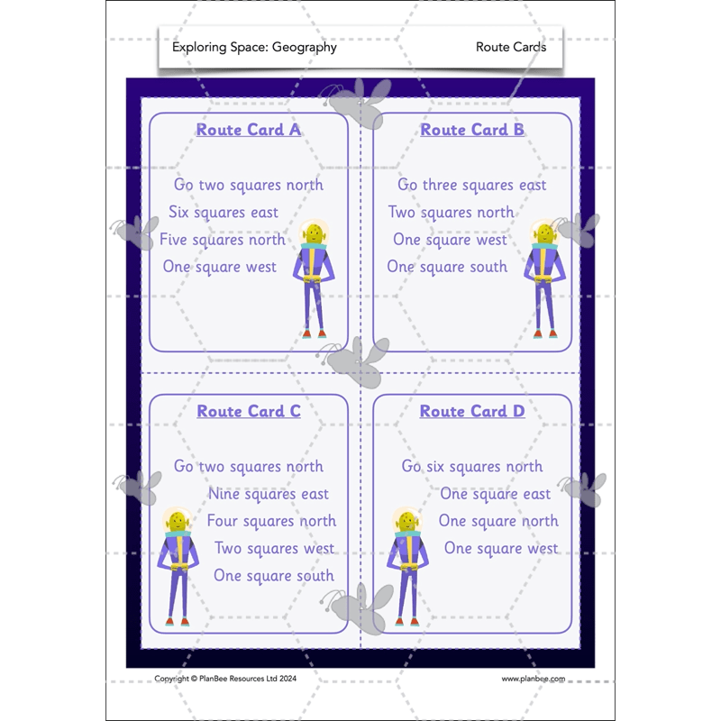 PlanBee Exploring Space Topic KS1 Enrichment Lesson Pack