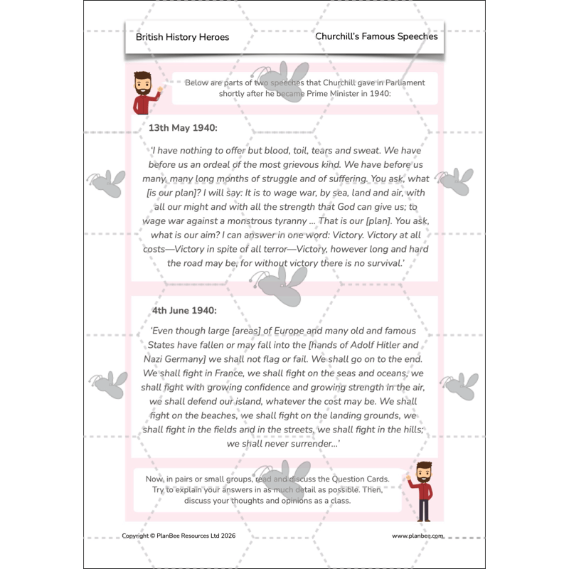 PlanBee British History Heroes KS2 History Lessons by PlanBee