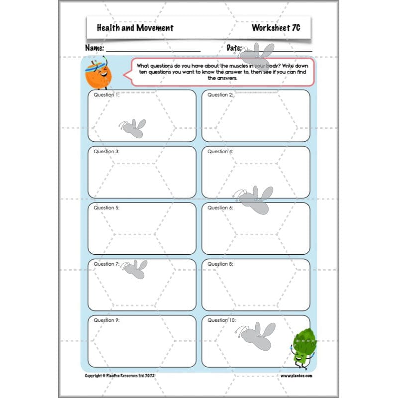 PlanBee Animals Including Humans Year 3 Science Lessons by PlanBee