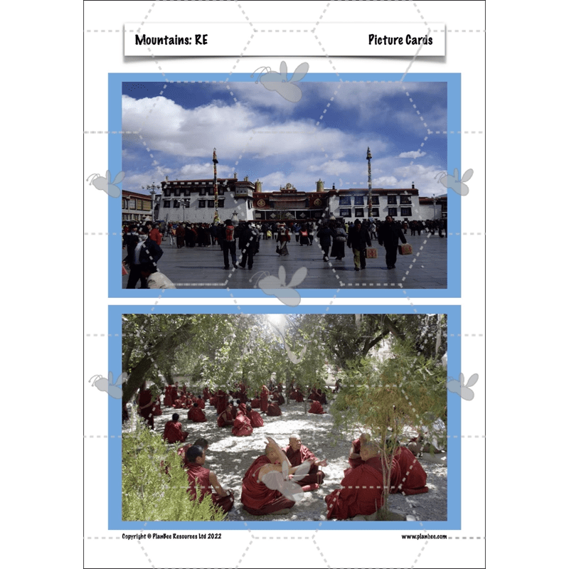 PlanBee Mountains Topic KS2 Enrichment Lesson Pack