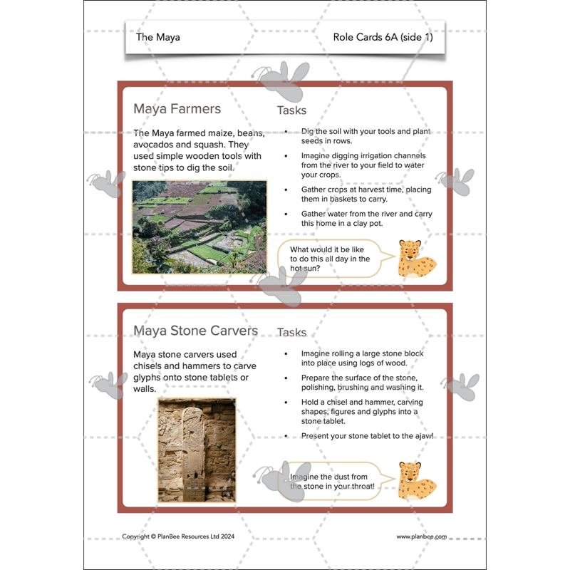 PlanBee The Maya Civilisation KS2 History Lessons and Resources