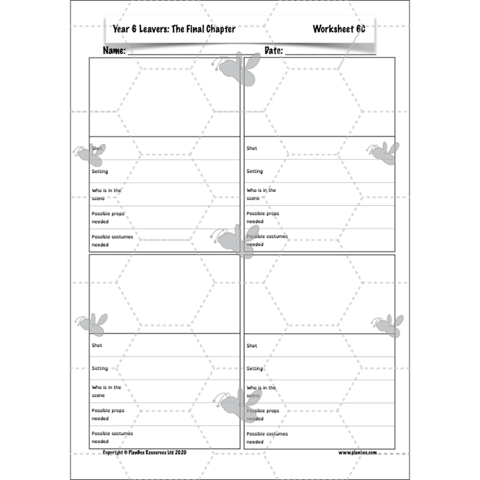 PlanBee Year 6 Leavers: The Final Chapter | KS2 English Pack