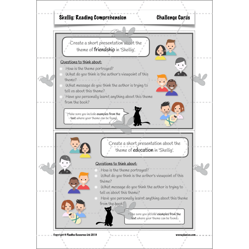 PlanBee Skellig: Reading Comprehension