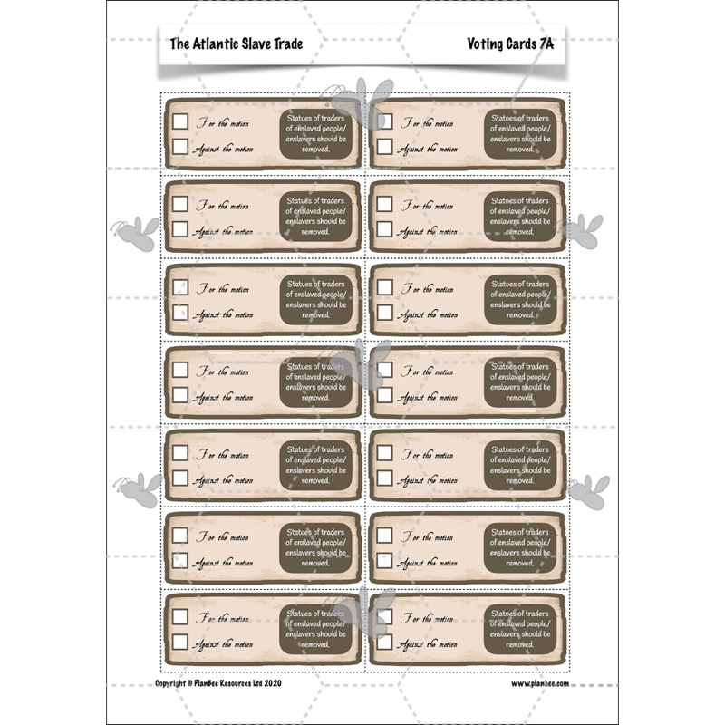 PlanBee The Atlantic Slave Trade | Slavery KS2 History by PlanBee
