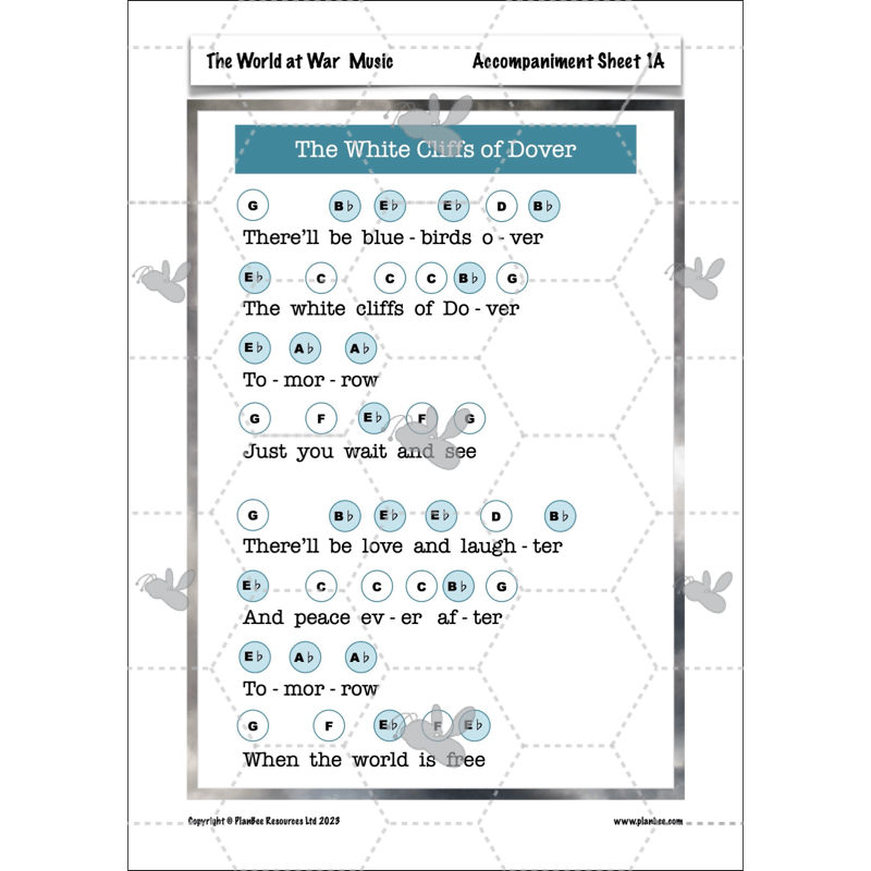 PlanBee World War 2 (UKS2) Topic Enrichment Lesson Pack