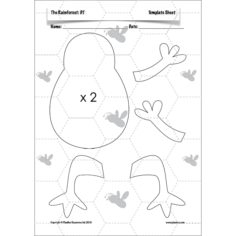 PlanBee The Rainforest Topic KS2 Enrichment Lesson Pack