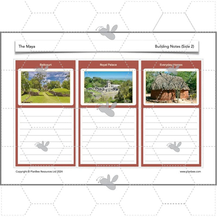 PlanBee KS2 Ancient Maya Civilisation Topic Lessons by PlanBee