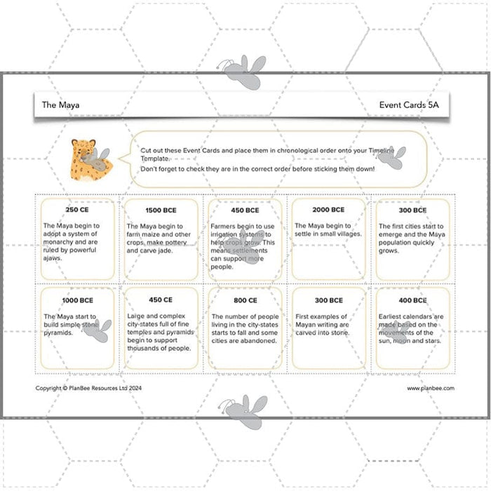 PlanBee KS2 Ancient Maya Civilisation Topic Lessons by PlanBee