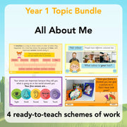 PlanBee All About Me KS1 Topic Bundle