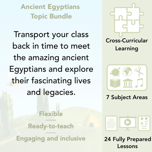 PlanBee Ancient Egyptians KS2 Topic Bundle