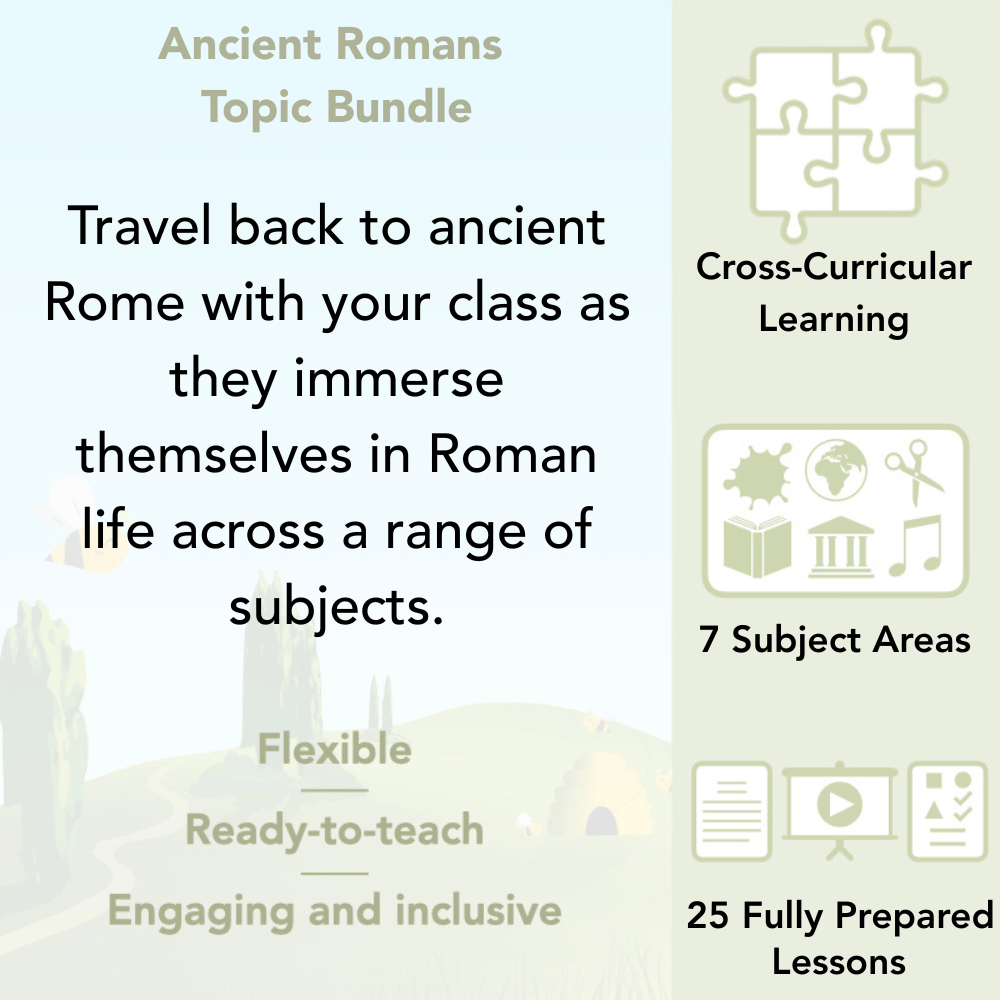 PlanBee Ancient Romans KS2 Topic Bundle