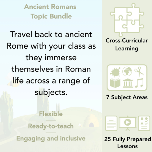 PlanBee Ancient Romans KS2 Topic Bundle