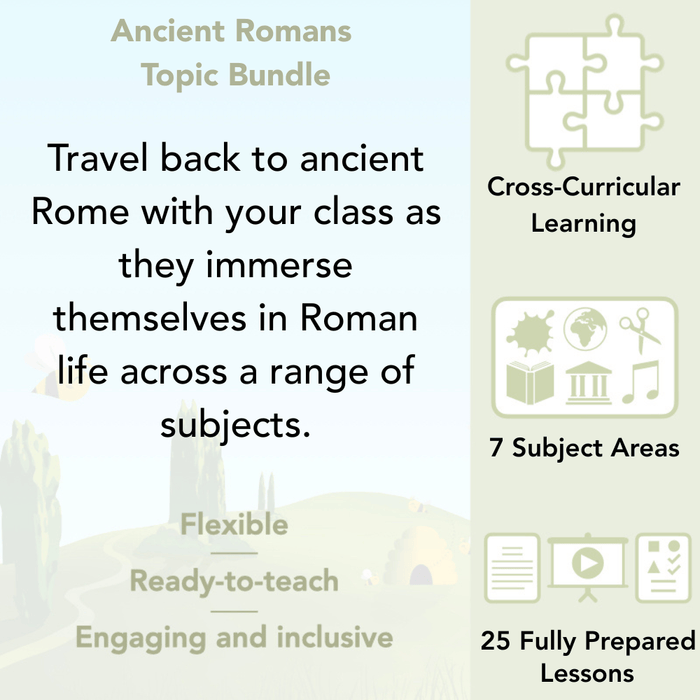 PlanBee Ancient Romans KS2 Topic Bundle