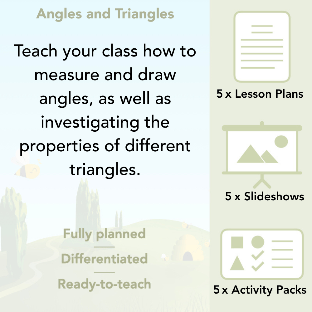 PlanBee Year 5 Angles and Triangles Maths Lessons by PlanBee