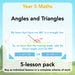 PlanBee Year 5 Angles and Triangles Maths Lessons by PlanBee