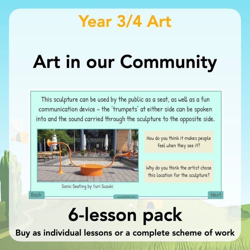 Year 4 Art resources, and activities by PlanBee