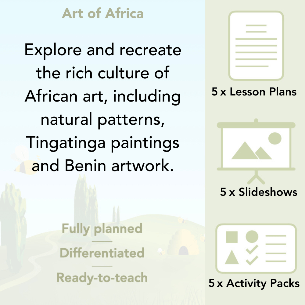 PlanBee African Art KS2 | Art of Africa Lessons by PlanBee