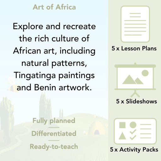 PlanBee African Art KS2 | Art of Africa Lessons by PlanBee