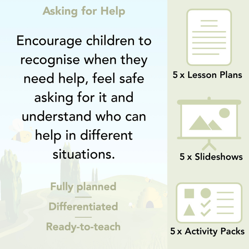 PlanBee Asking for Help Year 2 PSHE lessons by PlanBee