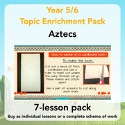 PlanBee Aztecs KS2 Topic Enrichment Pack