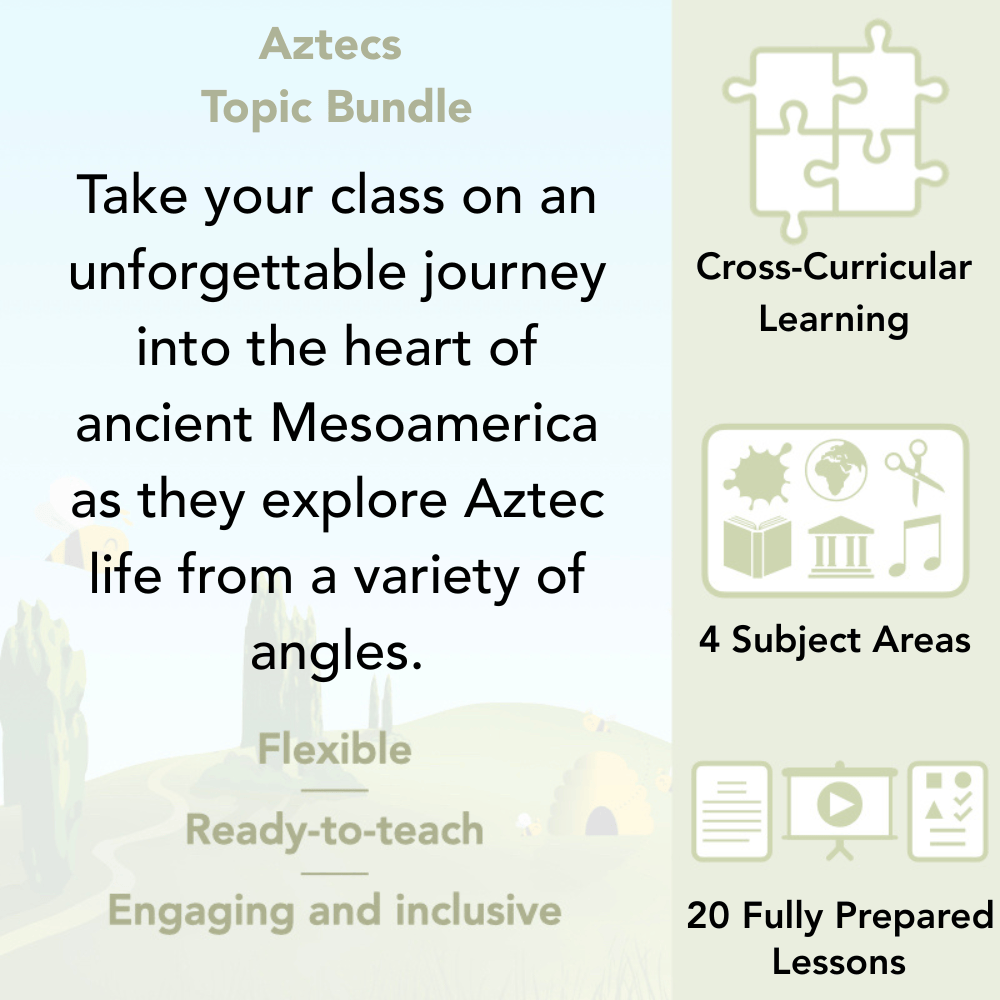 PlanBee Aztecs KS2 Topic Bundle