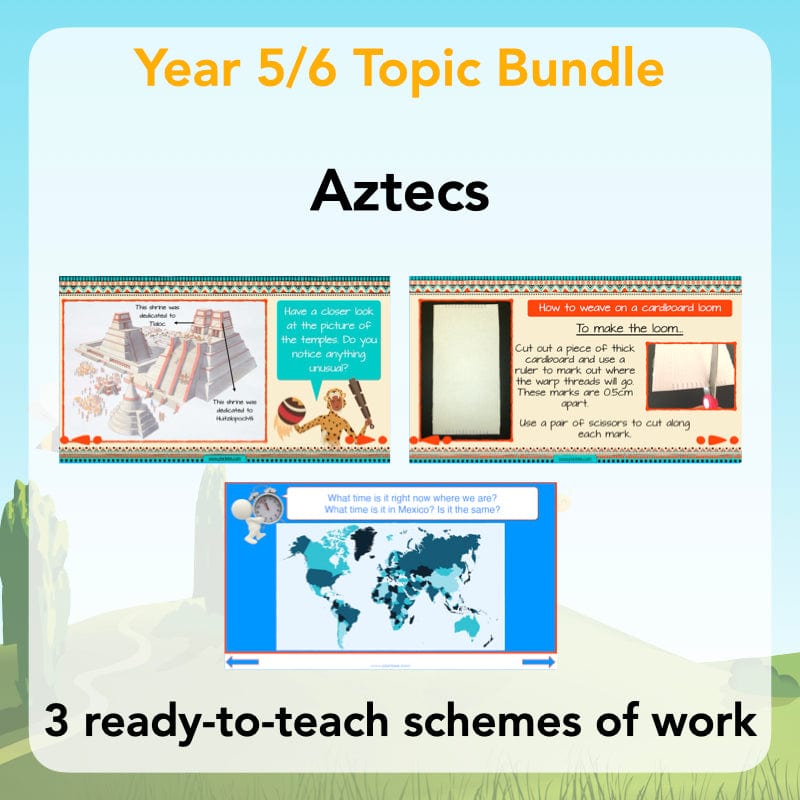 PlanBee Aztecs KS2 Topic Bundle