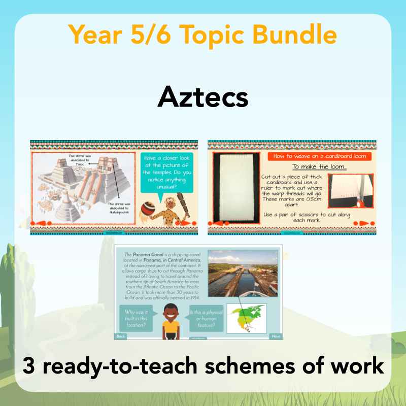 PlanBee Aztecs KS2 Topic Bundle