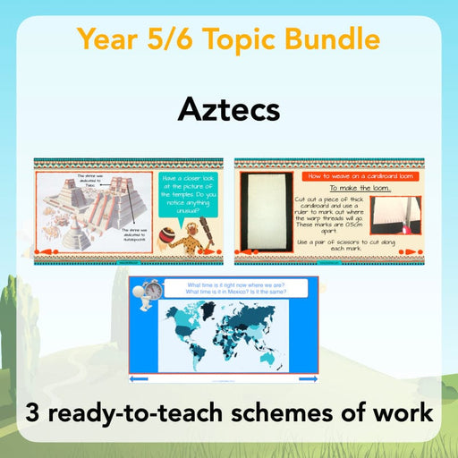 PlanBee Aztecs KS2 Topic Bundle