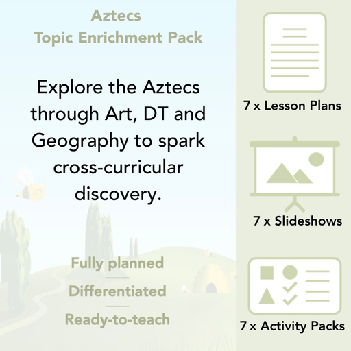 PlanBee Aztecs KS2 Topic Enrichment Pack