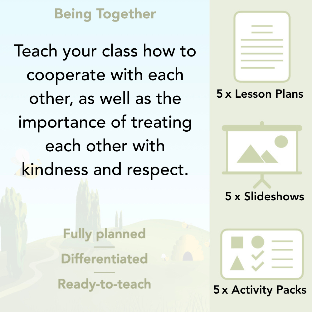 PlanBee Being Together PSHE KS1 lessons by Planbee