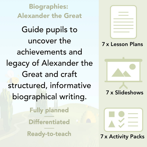 PlanBee Alexander the Great KS2 | English Lessons | Biographies