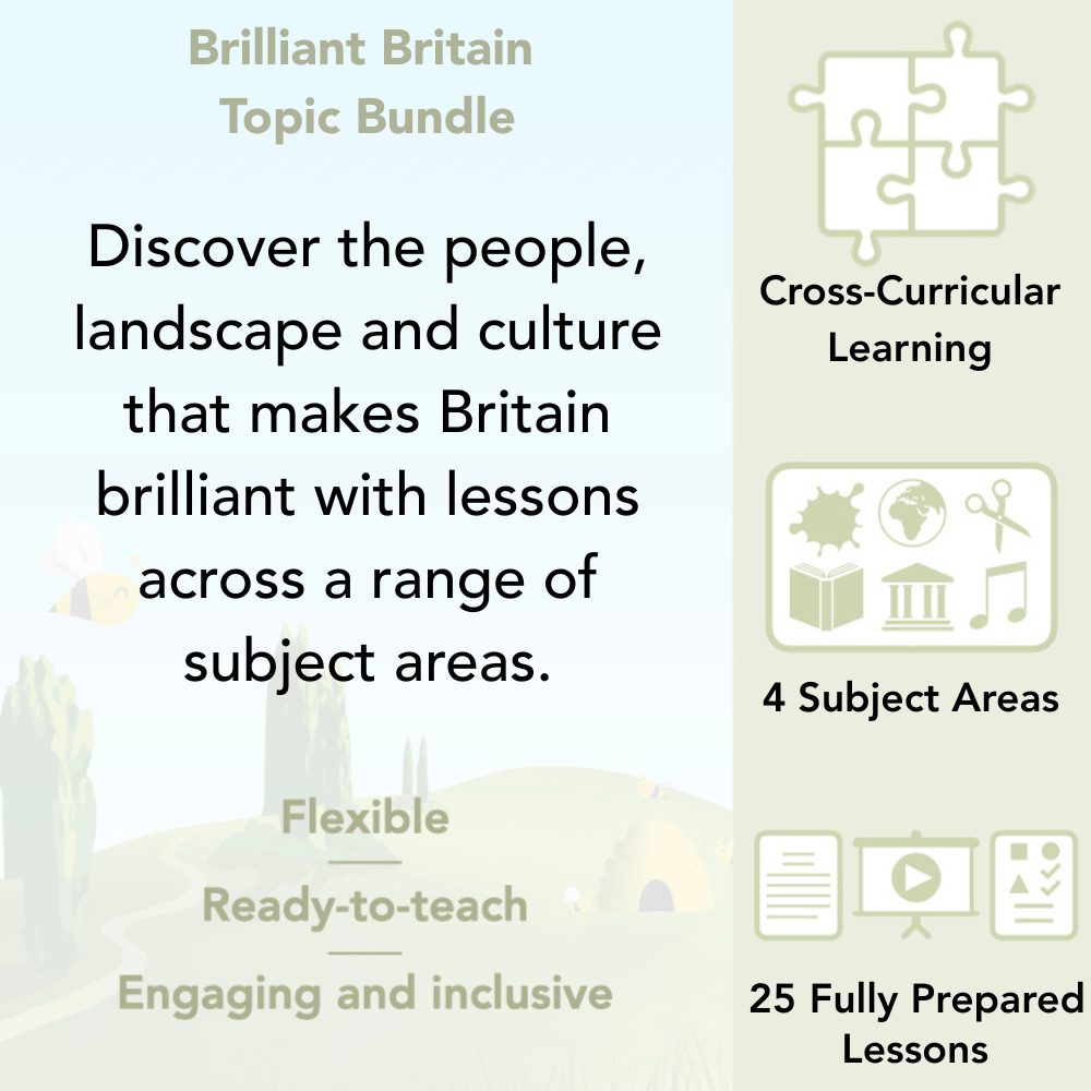 PlanBee Brilliant Britain KS2 Year 5 & Year 6 Topic