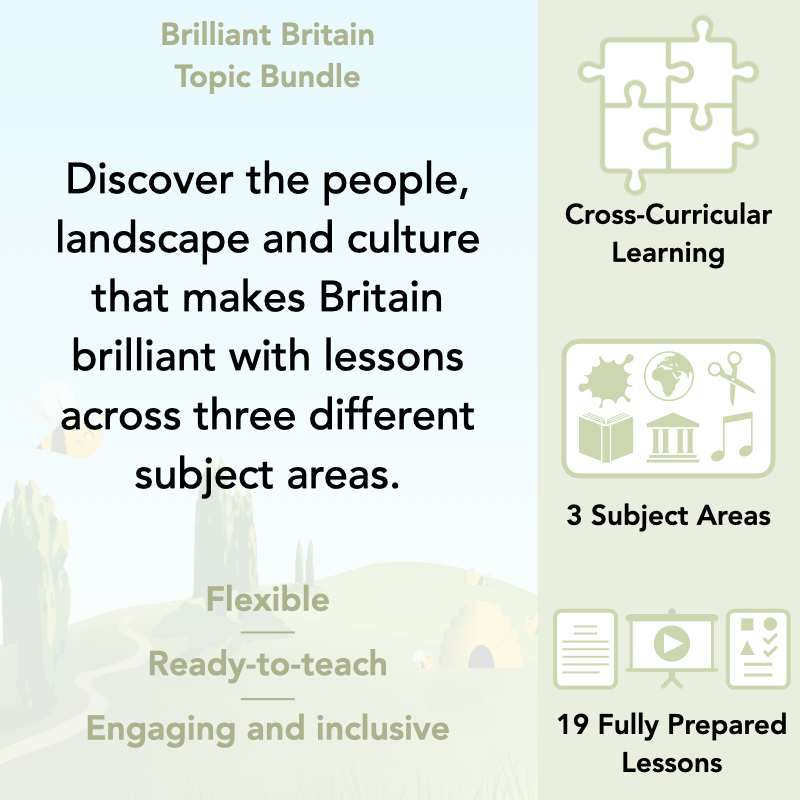 PlanBee Brilliant Britain KS2 Year 5 & Year 6 Topic