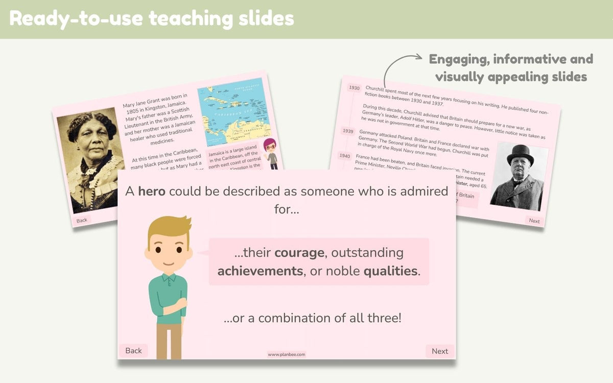 PlanBee British History Heroes KS2 | History Lessons | PlanBee