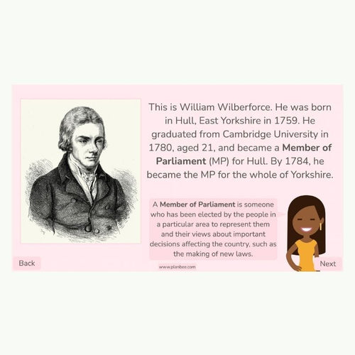 Lesson 1: William Wilberforce