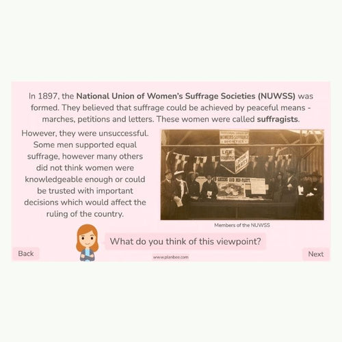 Lesson 5: Emmeline Pankhurst