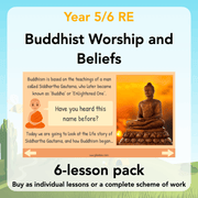 PlanBee Buddhist Worship and Beliefs - Buddhism KS2 RE by PlanBee