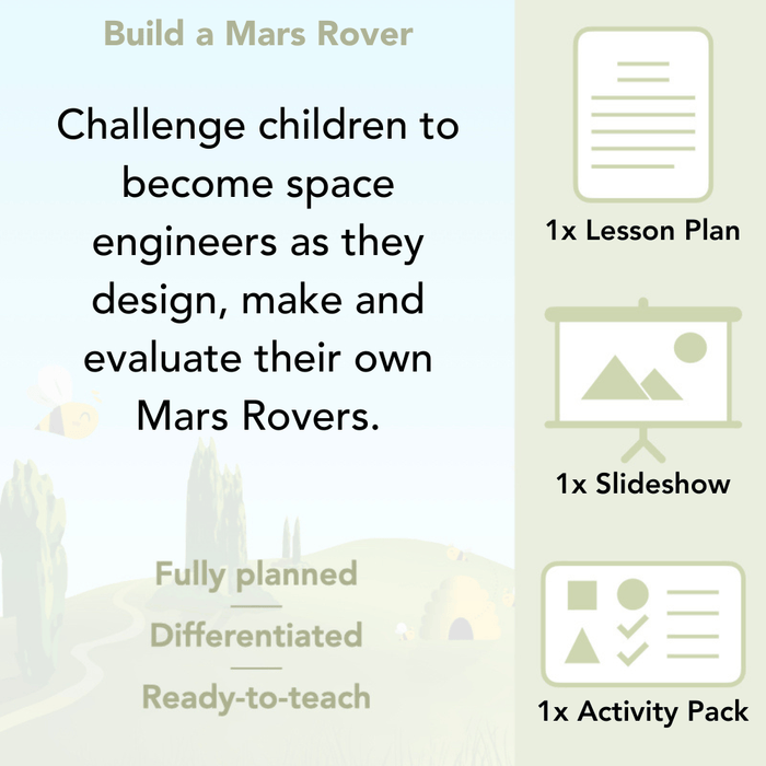 Build a Mars Rover KS2 DT Lesson Pack — PlanBee
