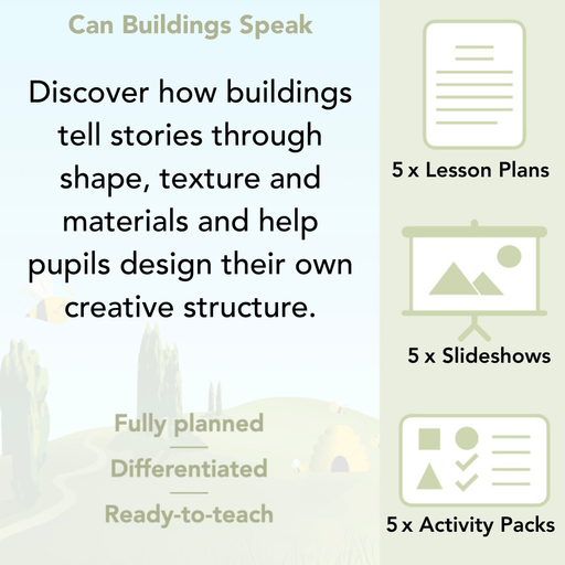 PlanBee KS1 Building Art | Can Buildings Speak? | PlanBee