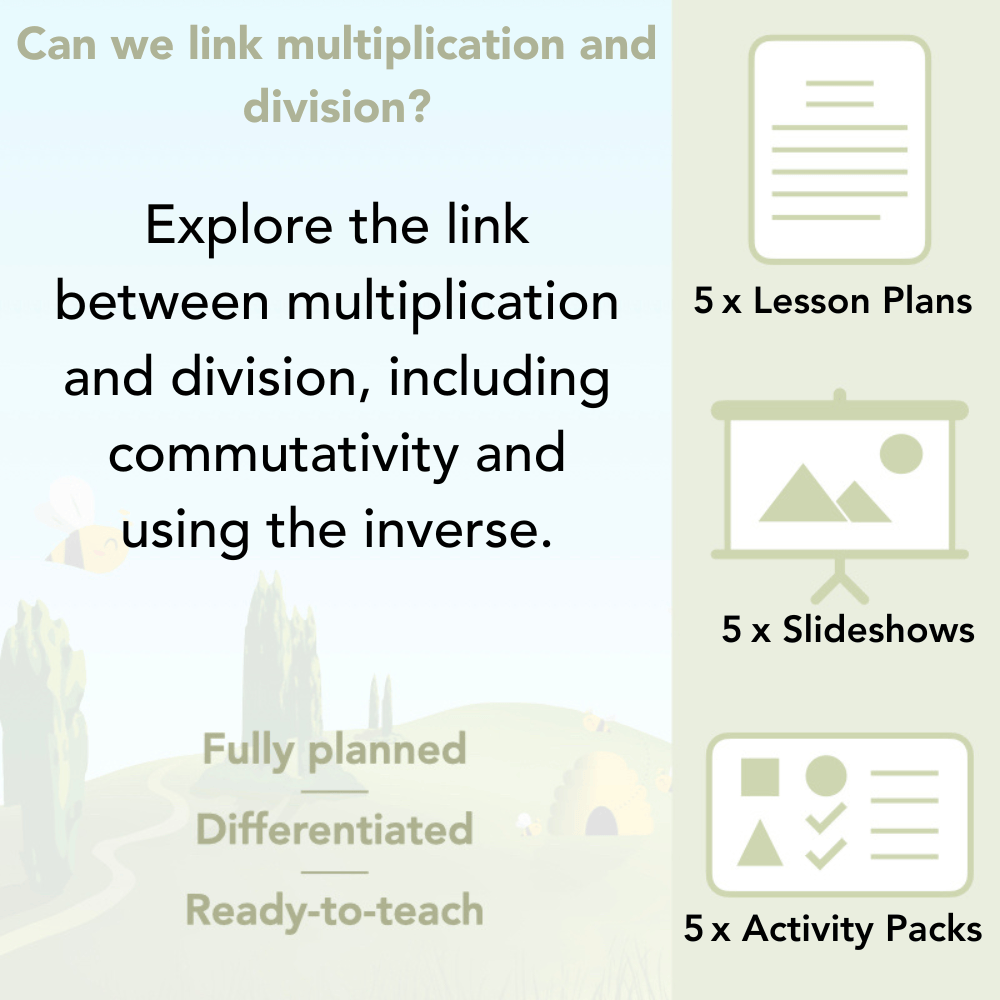 PlanBee Link Multiplication and Division Year 2 Maths by PlanBee