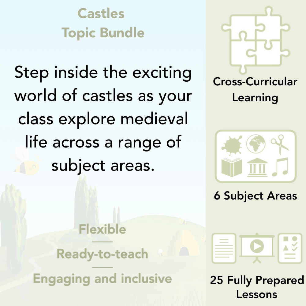 PlanBee Castles KS1 Topic Bundle