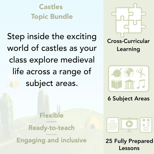 PlanBee Castles KS1 Topic Bundle