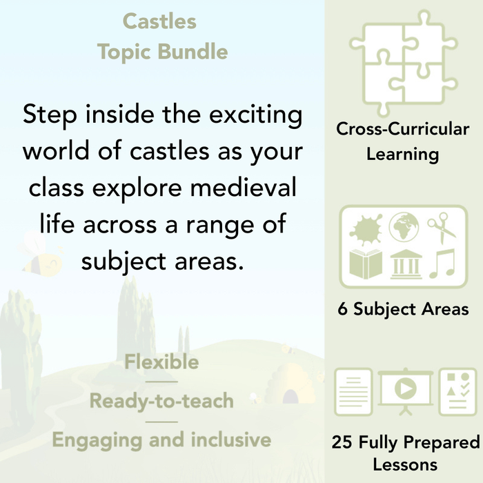 PlanBee Castles KS1 Topic Bundle