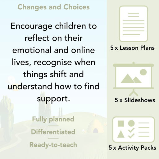 PlanBee Changes and Choices Year 4 PSHE Lesson Pack by PlanBee