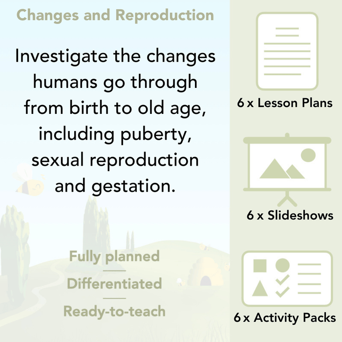 PlanBee Human Life Cycle KS2 lessons | Year 5 Science by PlanBee